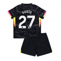 Camisa de Futebol Chelsea Malo Gusto #27 Equipamento Alternativo Infantil 2024-25 Manga Curta (+ Calças curtas)